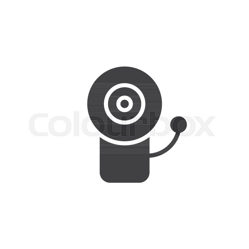 800x800 Fire Alarm System Icon Vector, Filled Stock Vector Colourbox