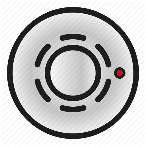 512x512 Detector, Fire Alarm, Heat, Security, System Icon