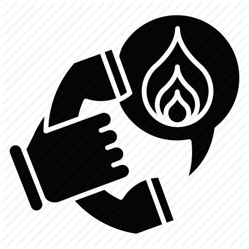 512x512 Call, Emergency, Fire Department, Firefighter, Put Out Fire Icon