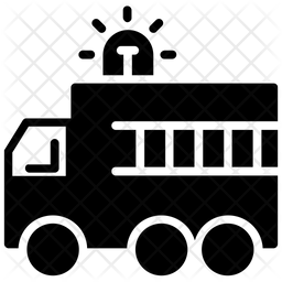 256x256 Fire Brigade Icon Of Glyph Style