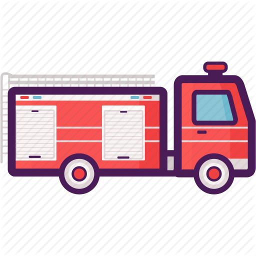 512x512 Fire Engine, Fire Truck, Firefighter Icon