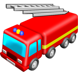 256x256 Fire Engine Icon Download Standard Transport Icons Iconspedia