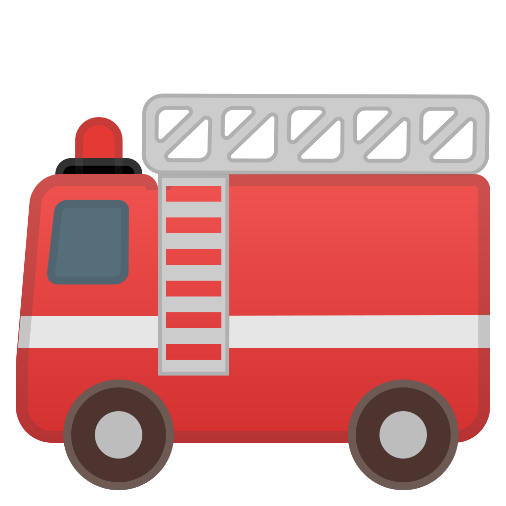 1024x1024 Fire Engine Icon Noto Emoji Travel Places Iconset Google