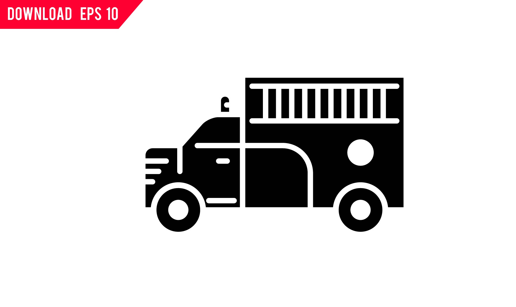 1788x1064 Fire Truck Icon Graphic