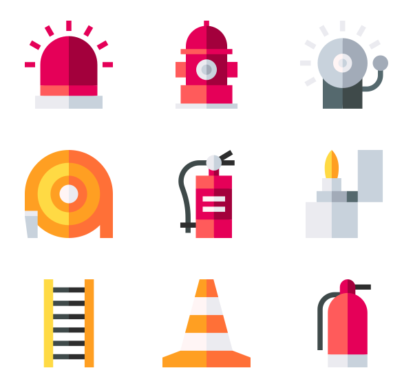 Fire Extinguisher Icons 600x564 Fire Extinguisher Icons