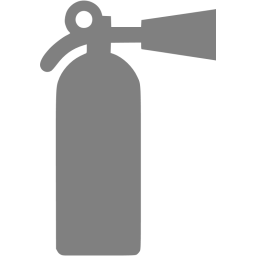 Gray Fire Extinguisher Icon 256x256 Gray Fire Extinguisher Icon