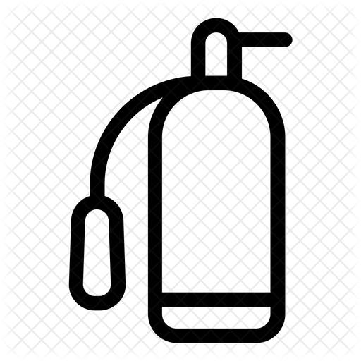 512x512 Fire Extinguisher Icon Of Line Style