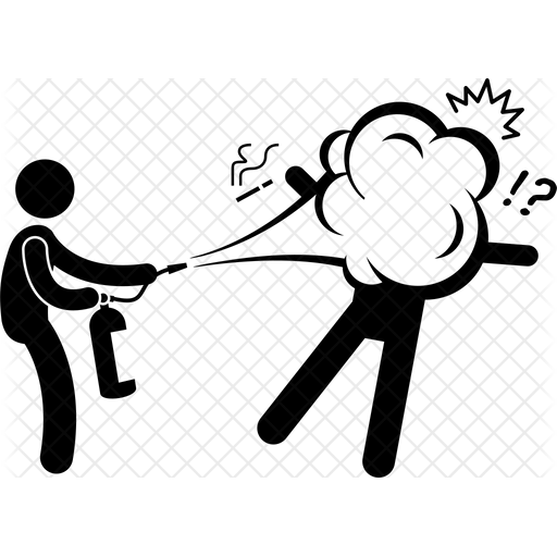 512x512 Fire Extinguisher Icon Of Glyph Style