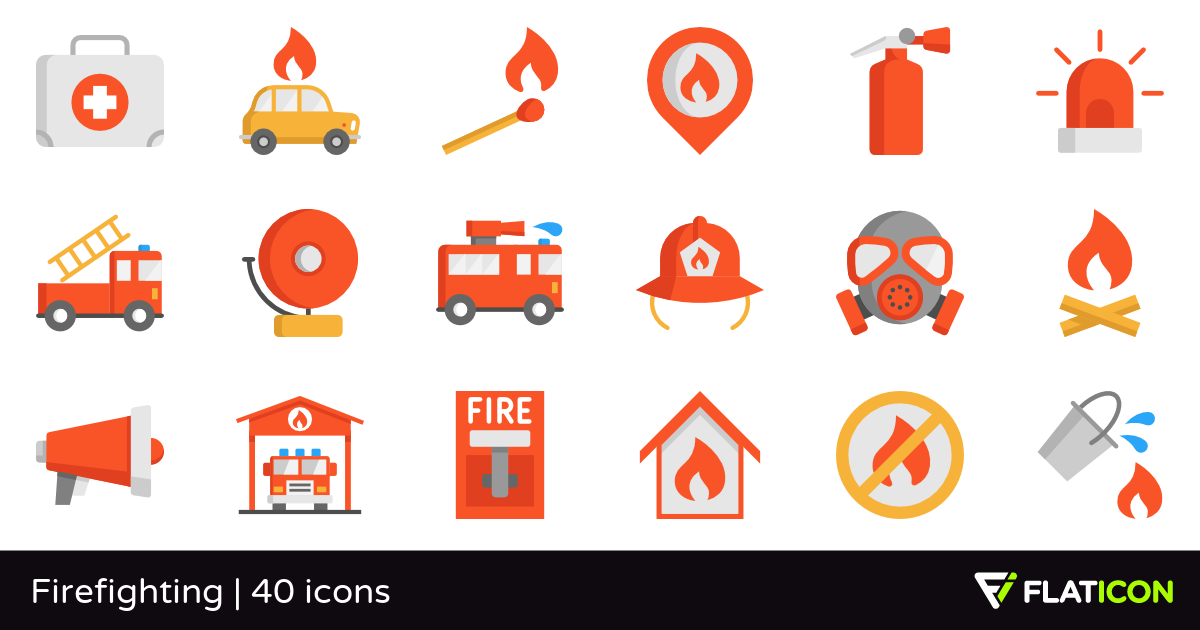 1200x630 Firefighting Free Icons