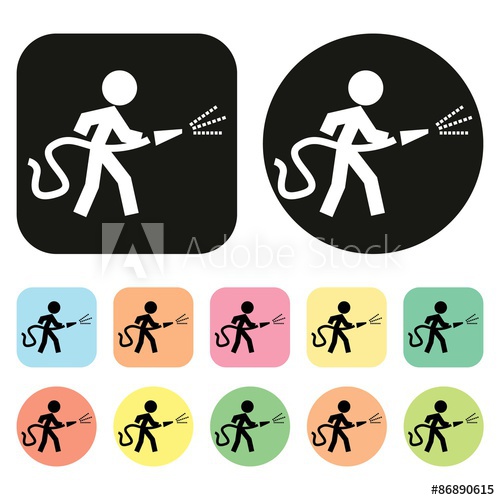 500x500 Firefighting Icon Fire Icon Vector