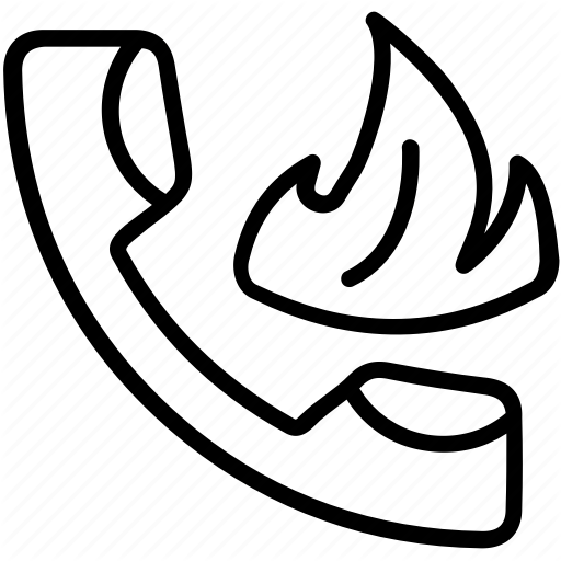 512x512 Emergency Call, Emergency Helpline, Fire Fighting, Fire Services