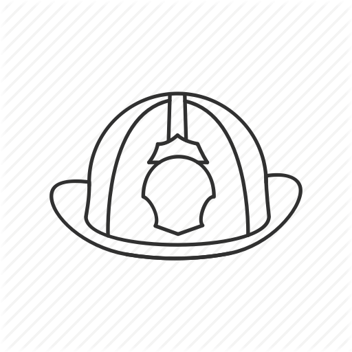 512x512 Fire Fighter's Helmet, Fireman, Fireman Helmet, Helmet Icon