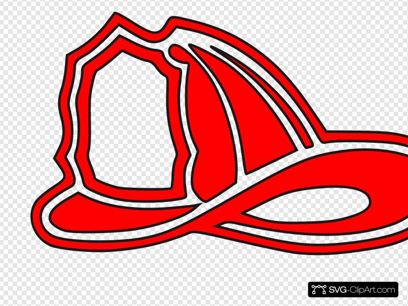 800x600 Red Fire Helmet Clip Art, Icon