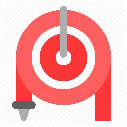 512x512 Equipment, Fire Hose, Hose, Protective, Safety Icon