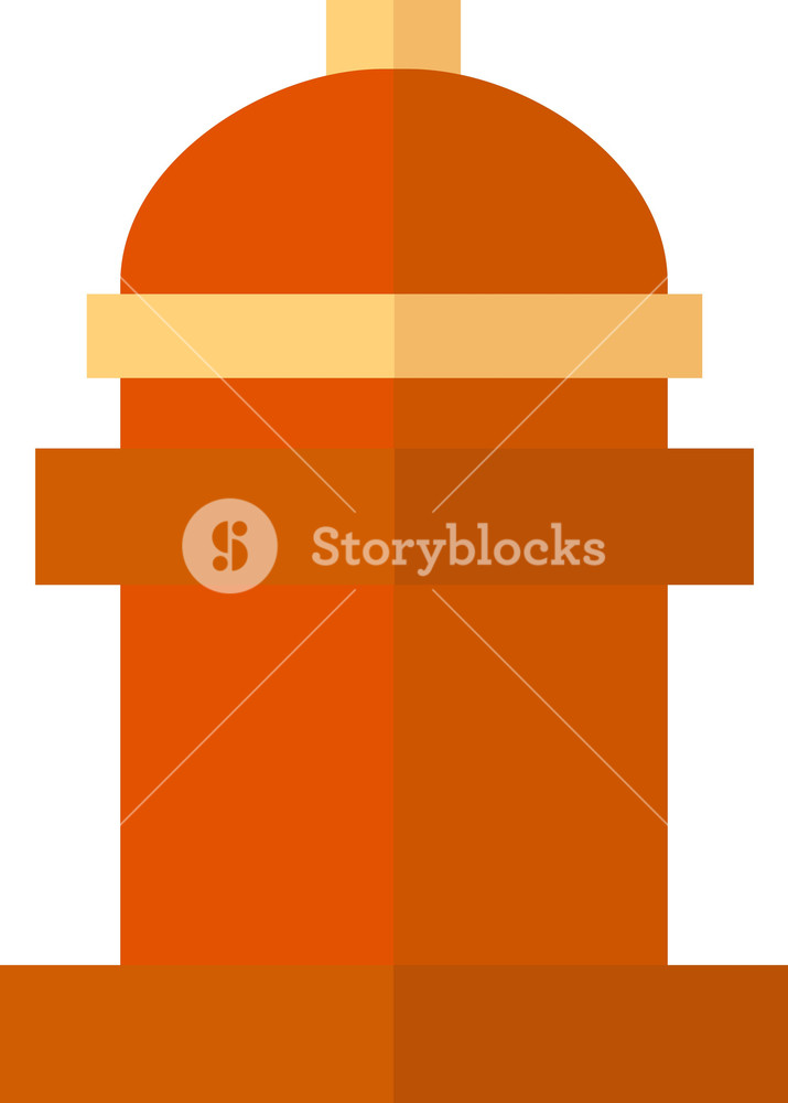 715x1000 Funky Fire Hydrant Icon Royalty Free Stock Image