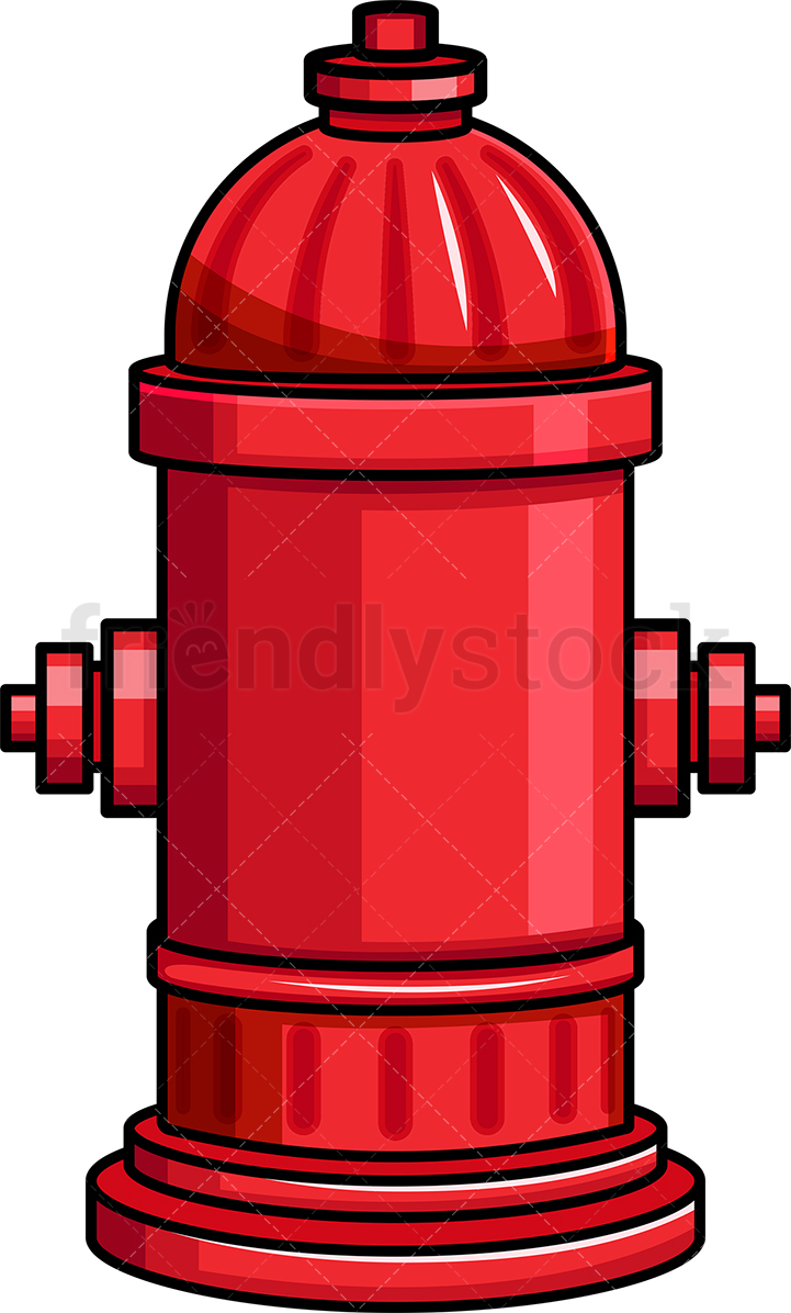 721x1196 Red Fire Hydrant Icon Cartoon Vector Clipart