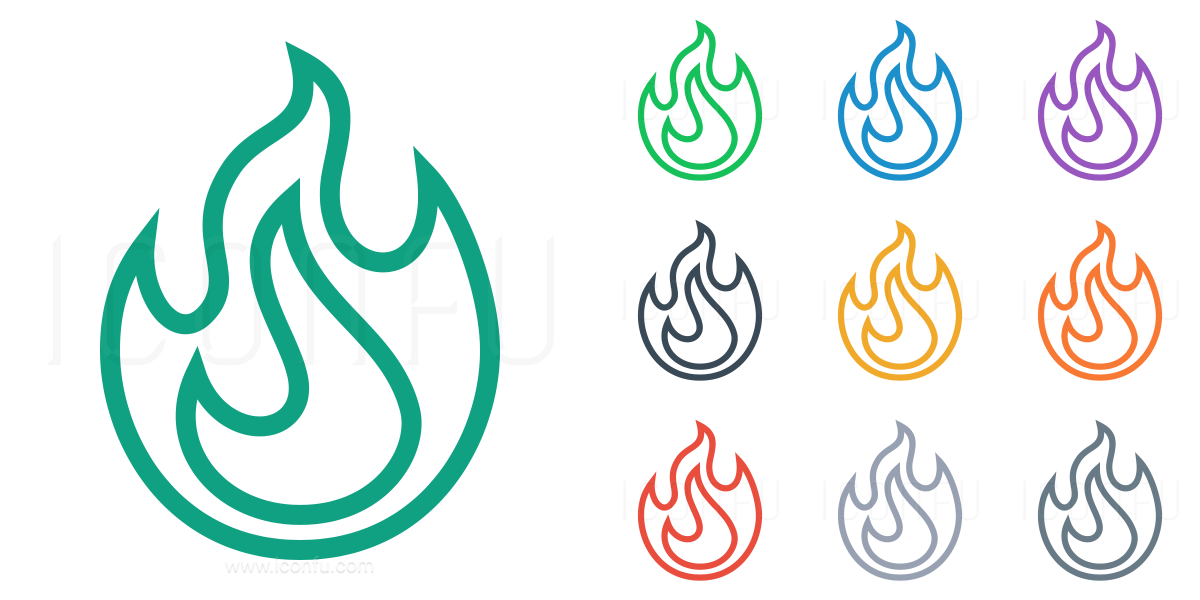 1200x600 Fire Icon