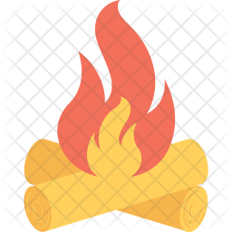 256x256 Fire Icon Of Flat Style