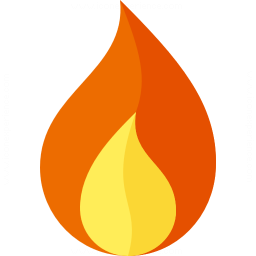 256x256 Iconexperience G Collection Flame Icon