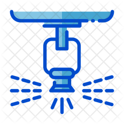 256x256 Sprinkler Icon Of Colored Outline Style