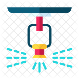 256x256 Sprinkler Icon Of Flat Style