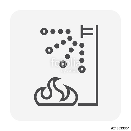 500x500 Fire Sprinkler Icon Stock Image And Royalty Free Vector