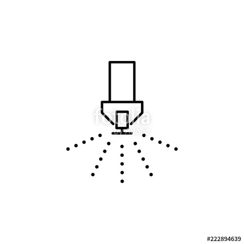 500x500 Fire Sprinkler Icon Element Of Drip Watering Icon For Mobile