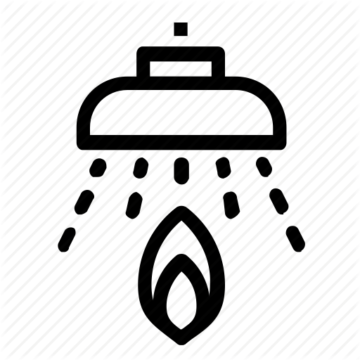 512x512 Fire, Sprinklers Icon