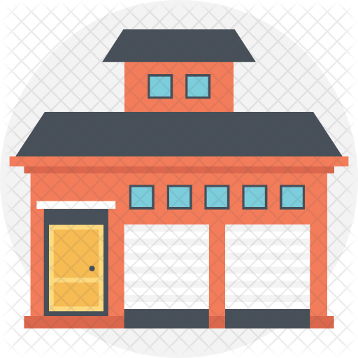 512x512 Fire Station Icon