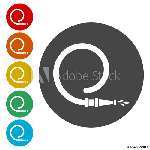 500x500 Fire Station Icon, Fire Service Icons Set