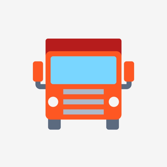 640x640 Orange Fire Truck Icon, Orange Fire Truck, Fire Truck, Truck Png