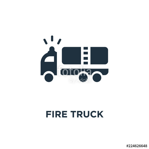 500x500 Fire Truck Icon Stock Image And Royalty Free Vector