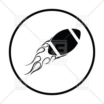 400x400 American Football Fireball Icon Vector Image Of Sport And Leisure