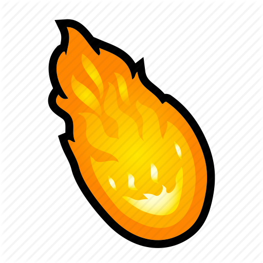 512x512 Asteroid, Fire, Fireball, Magic, Meteor, Power, Spell Icon