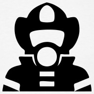 190x191 Firefighter Icon Men's T Shirt Spreadshirt