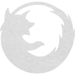 Cardboard Firefox Icon 256x256 Cardboard Firefox Icon