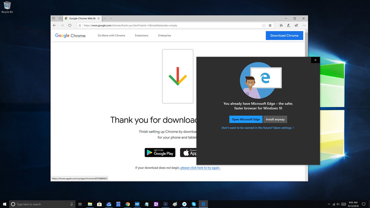 1280x720 Windows Now Warns Users Not To Install Chrome Or Firefox
