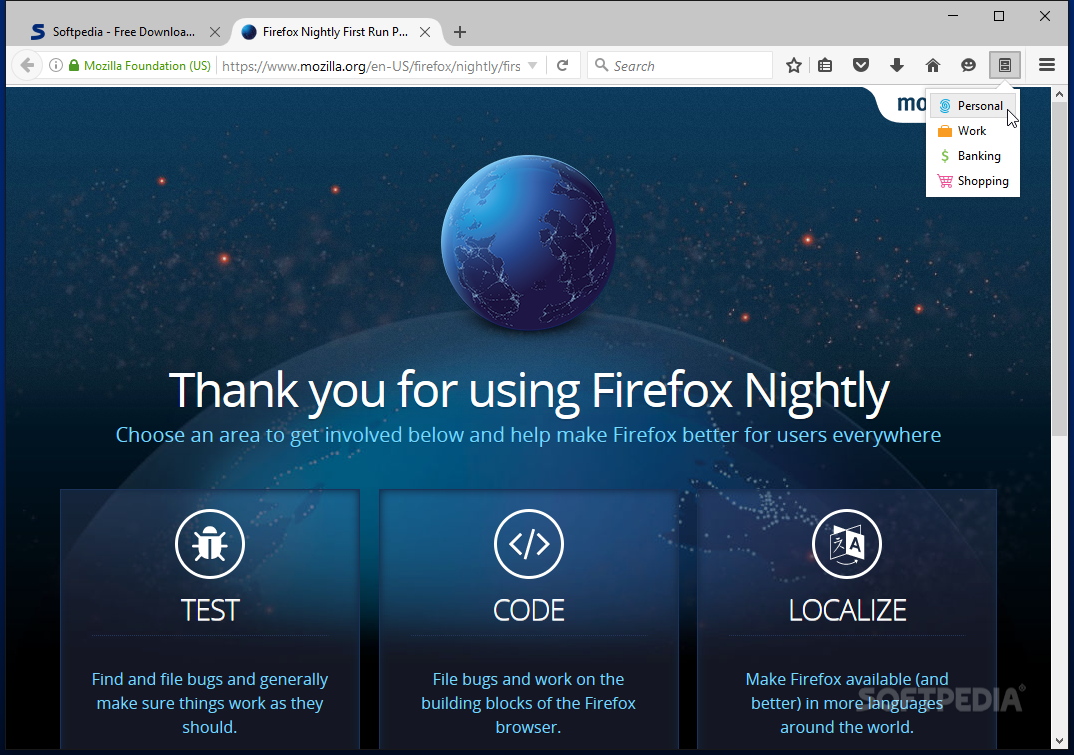 Firefox Container Tabs Lets Users Log In With Different Ids 1074x755 Firefox Container Tabs Lets Users Log In With Different Ids