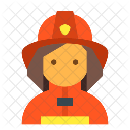 Fireman Icon Of Flat Style 256x256 Fireman Icon Of Flat Style
