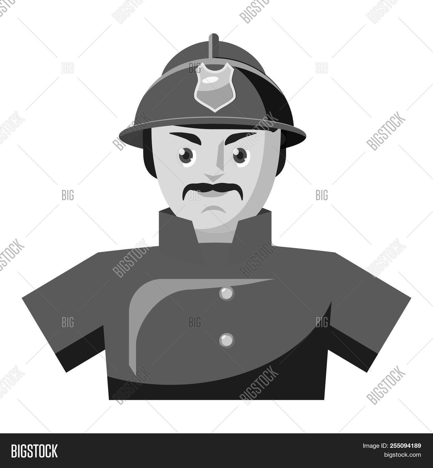 Fireman Icon Grey Monochrome Illustration Of Fireman Icon 1500x1620 Fireman Icon Grey Monochrome Illustration Of Fireman Icon