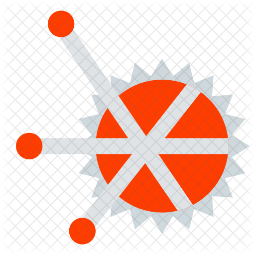 512x512 Firestorm Icon Of Flat Style