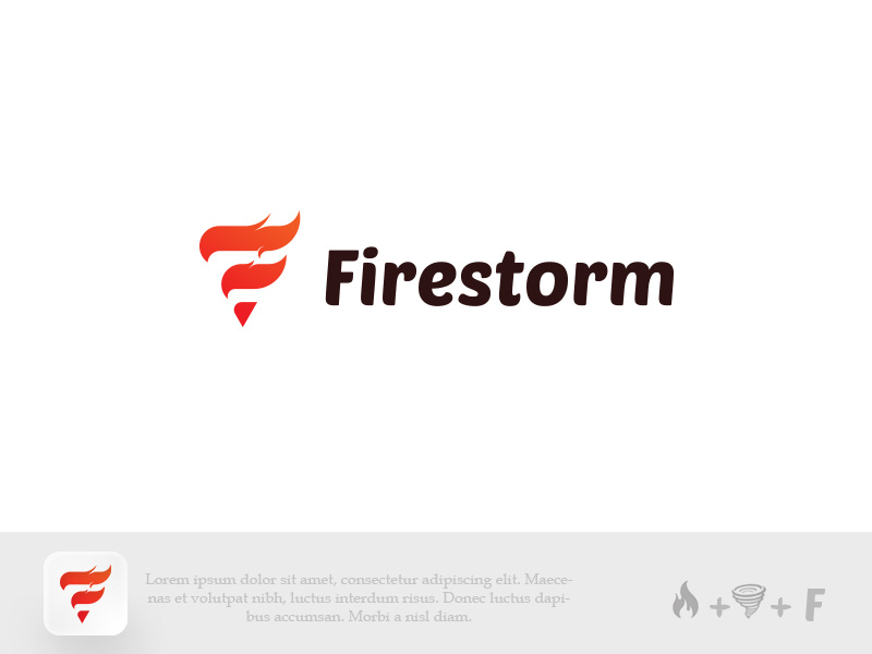 800x600 Firestorm Logo Design