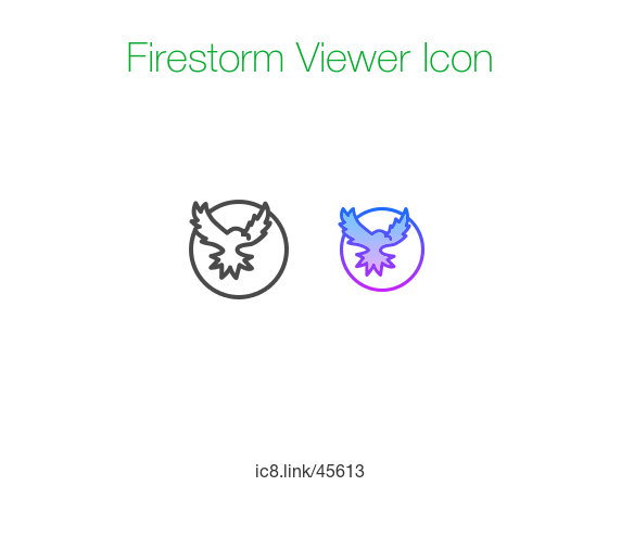 572x495 Firestorm Viewer Icon