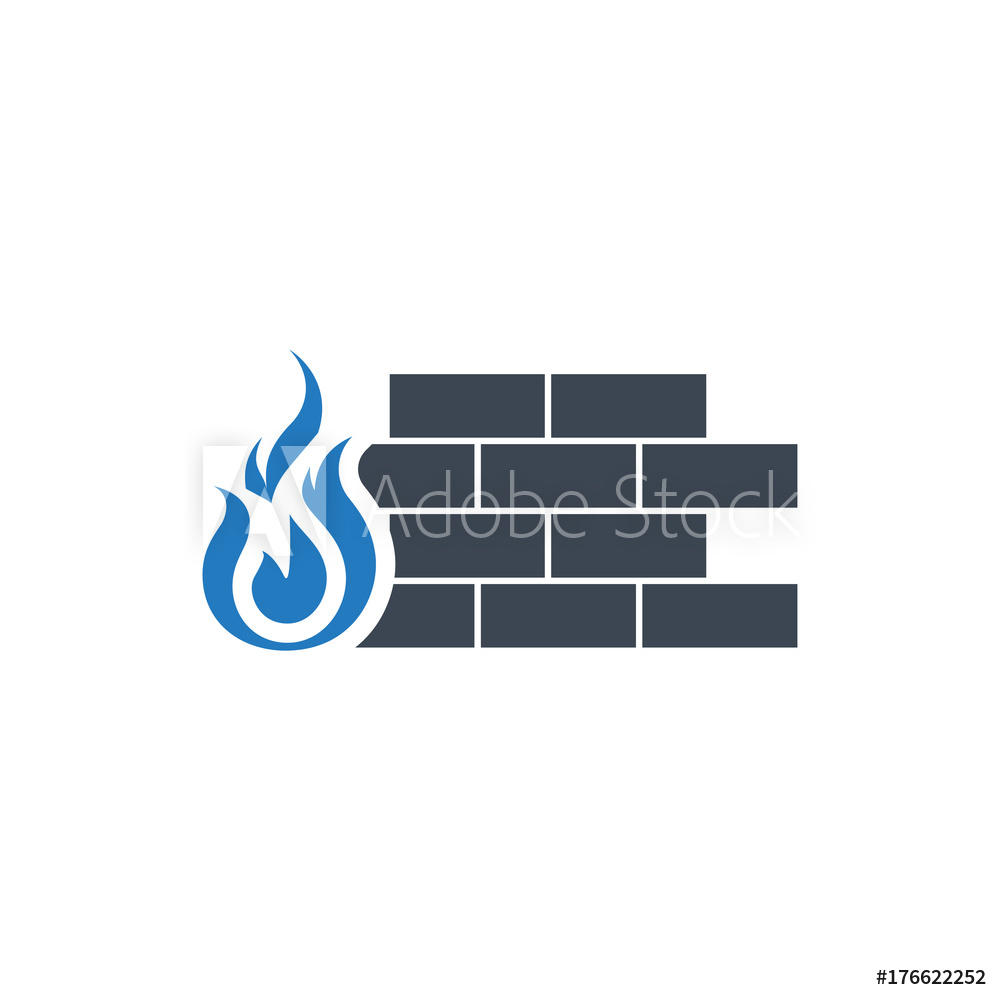 1000x1000 Photo Art Print Firewall Icon Europosters