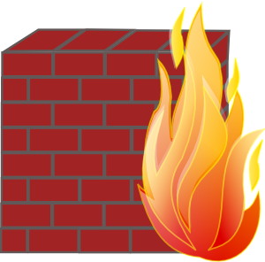 300x296 Firewall Clip Art