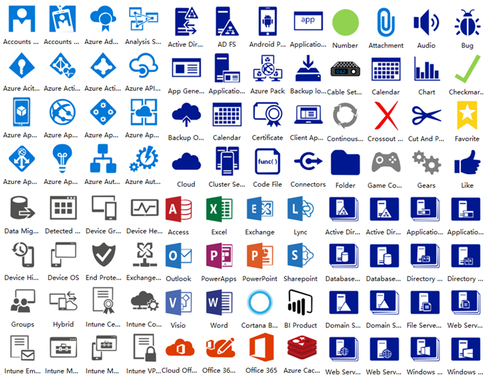 Visio Firewall Icons