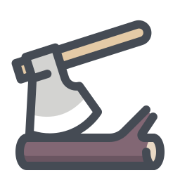 256x256 Firewood Icon