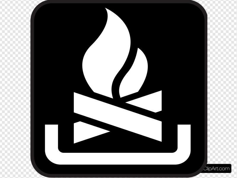 800x600 Firewood Map Sign Clip Art, Icon