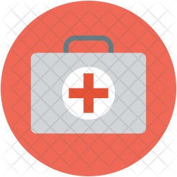 256x256 First Aid Icon Of Flat Style