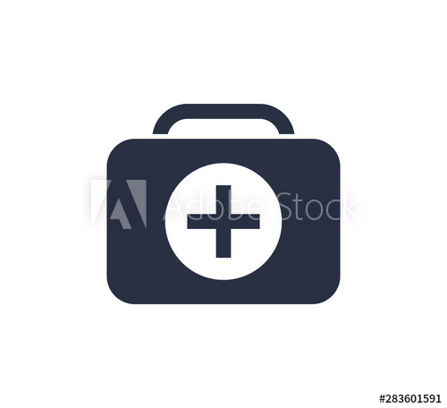 500x456 First Aid Kit Icon Vector Illustration Healthcare Icon